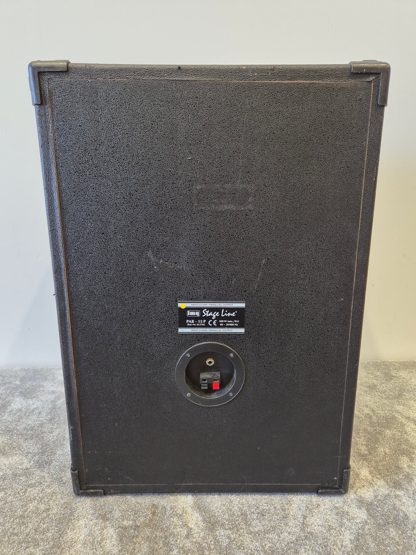 IMG Stage Line PAB-15P 15" Passive PA Speaker – Good Condition - READ DESCRIPTION