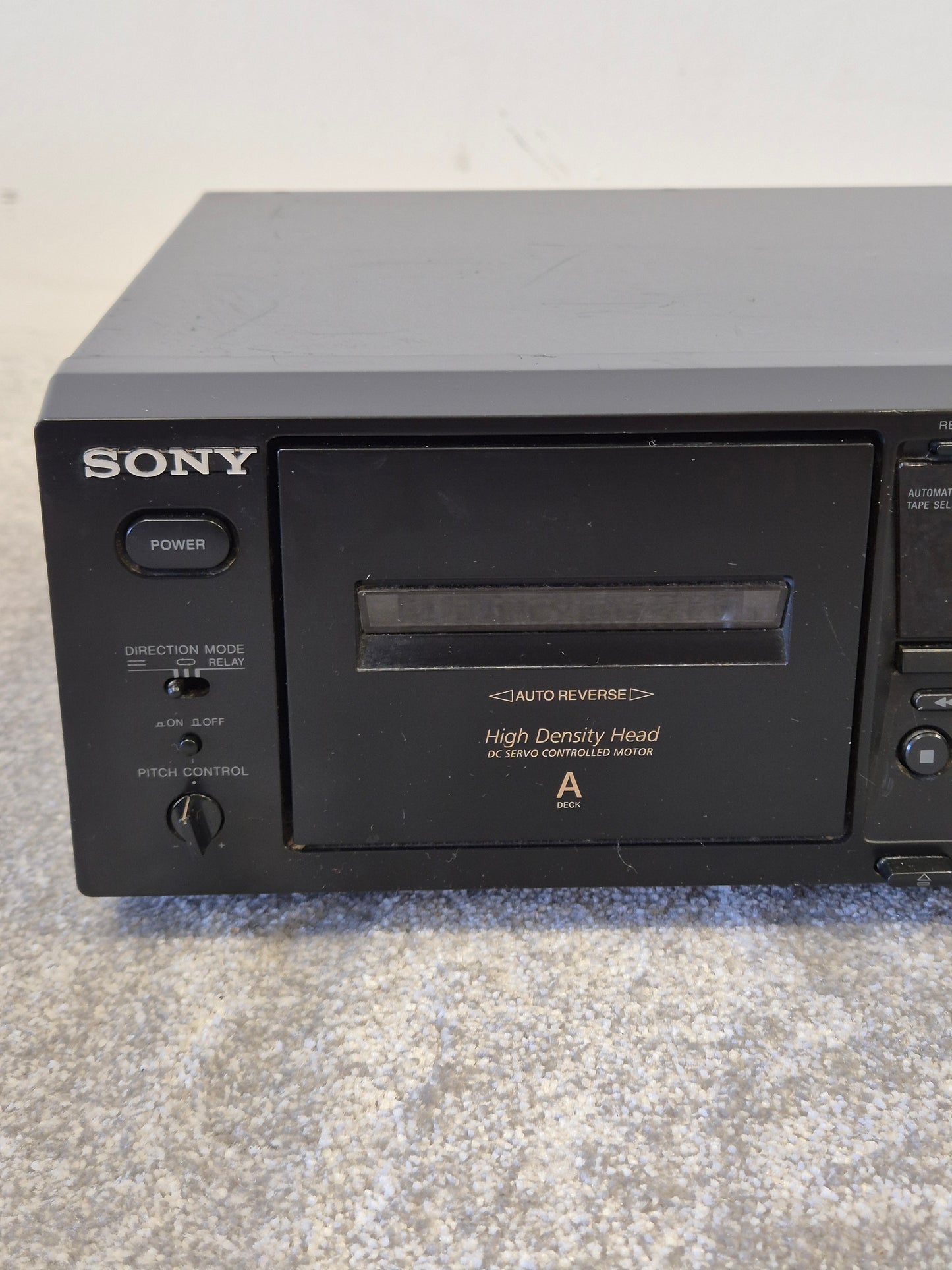 Sony TC-WE475 Dual Auto Reverse Cassette Deck – Very Good