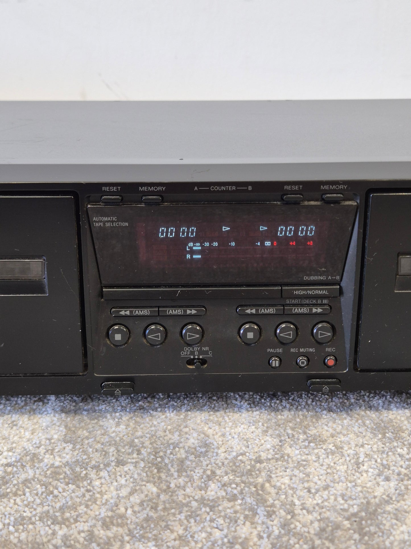 Sony TC-WE475 Dual Auto Reverse Cassette Deck – Very Good