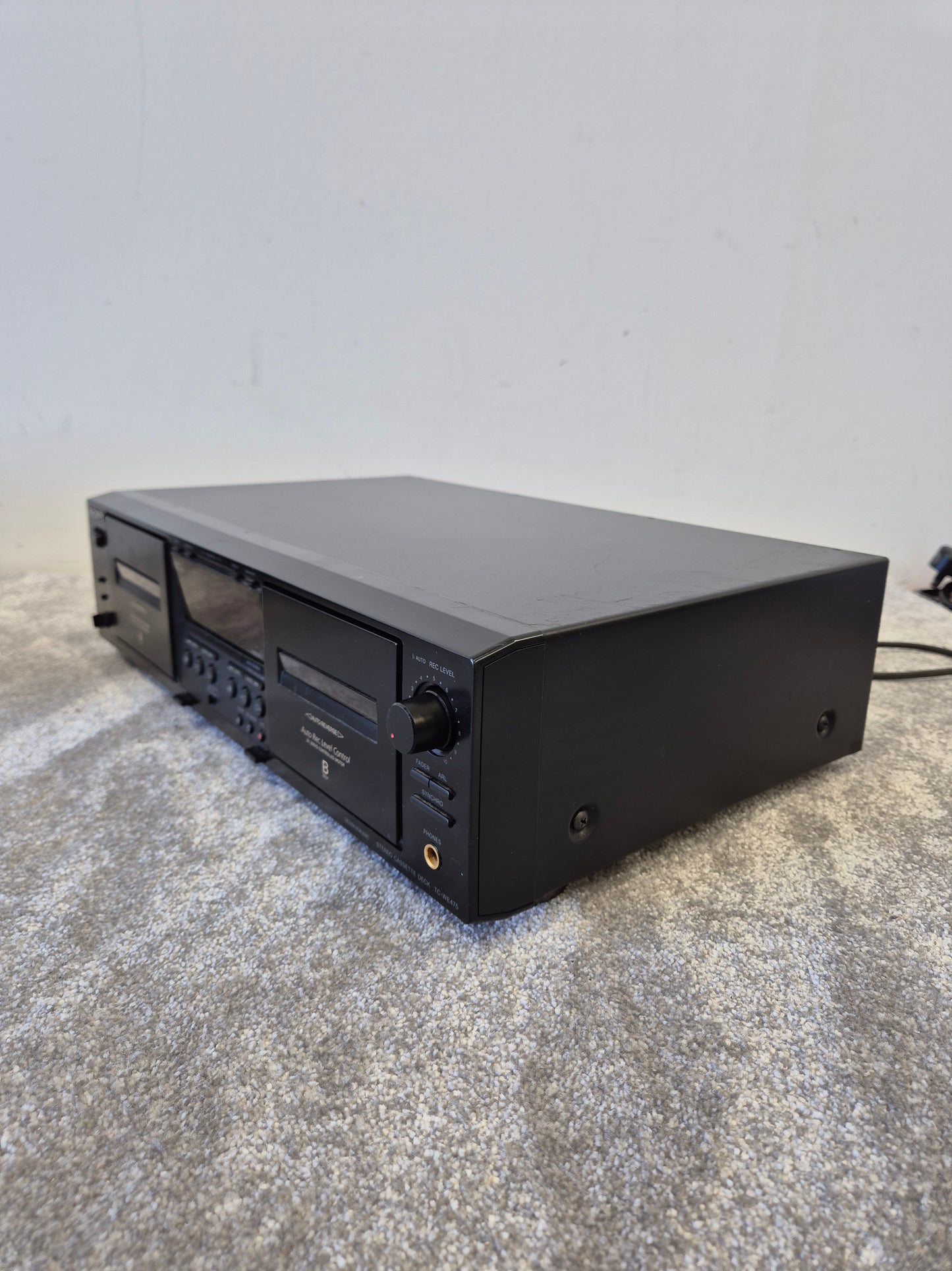 Sony TC-WE475 Dual Auto Reverse Cassette Deck – Very Good