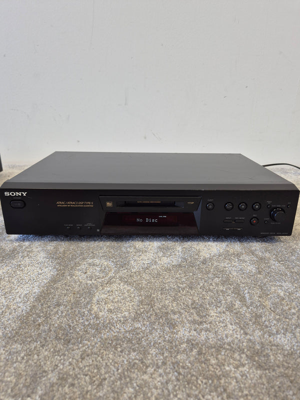 Sony Minidisc Deck MDS-JE480 MDLP Long Play Support (Spares or Repair)