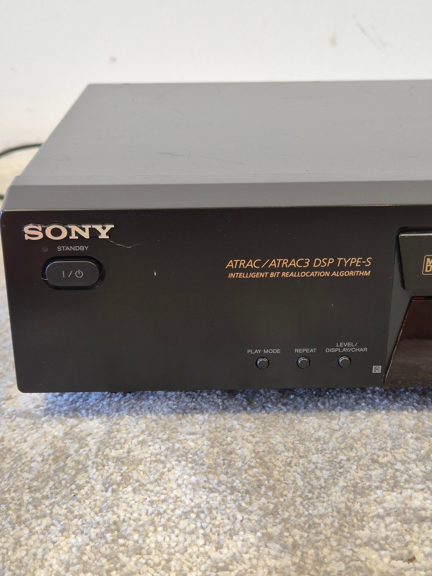 Sony Minidisc Deck MDS-JE480 MDLP Long Play Support - Very Good