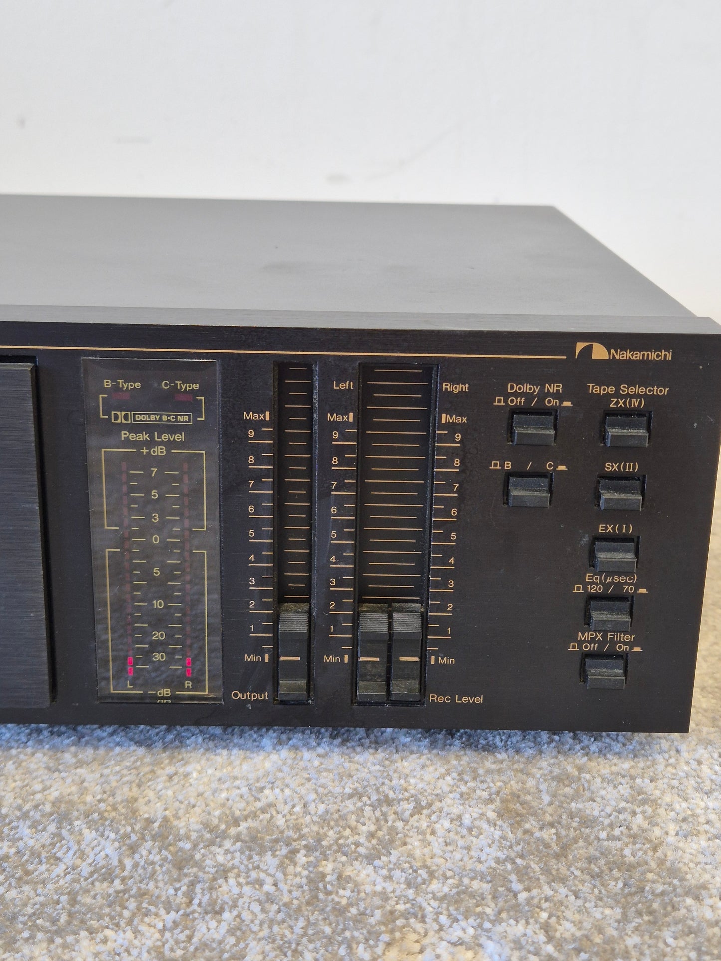 Nakamichi BX-150E - Cassette Deck w/ Original Box - Very Good
