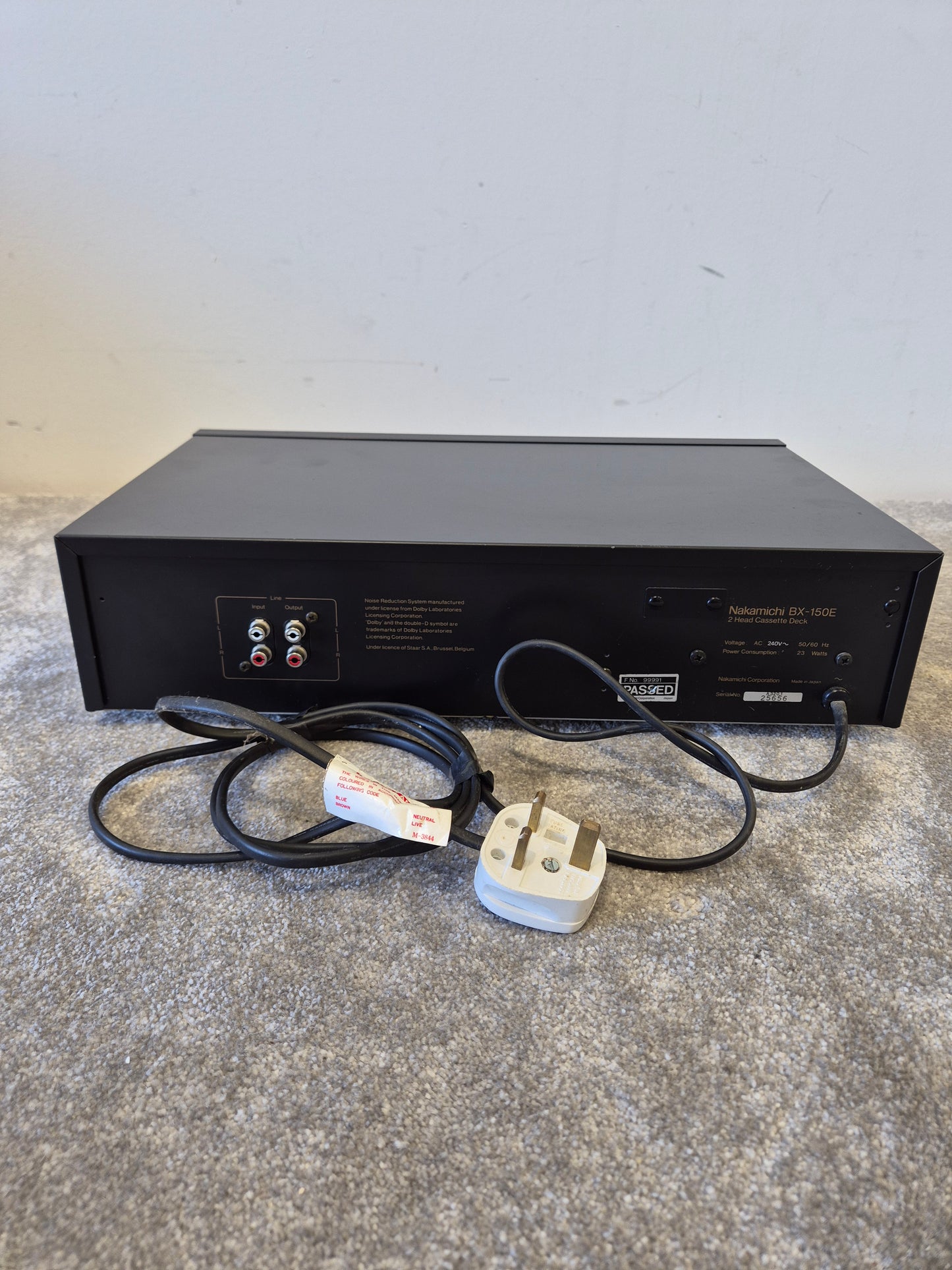 Nakamichi BX-150E - Cassette Deck w/ Original Box - Very Good