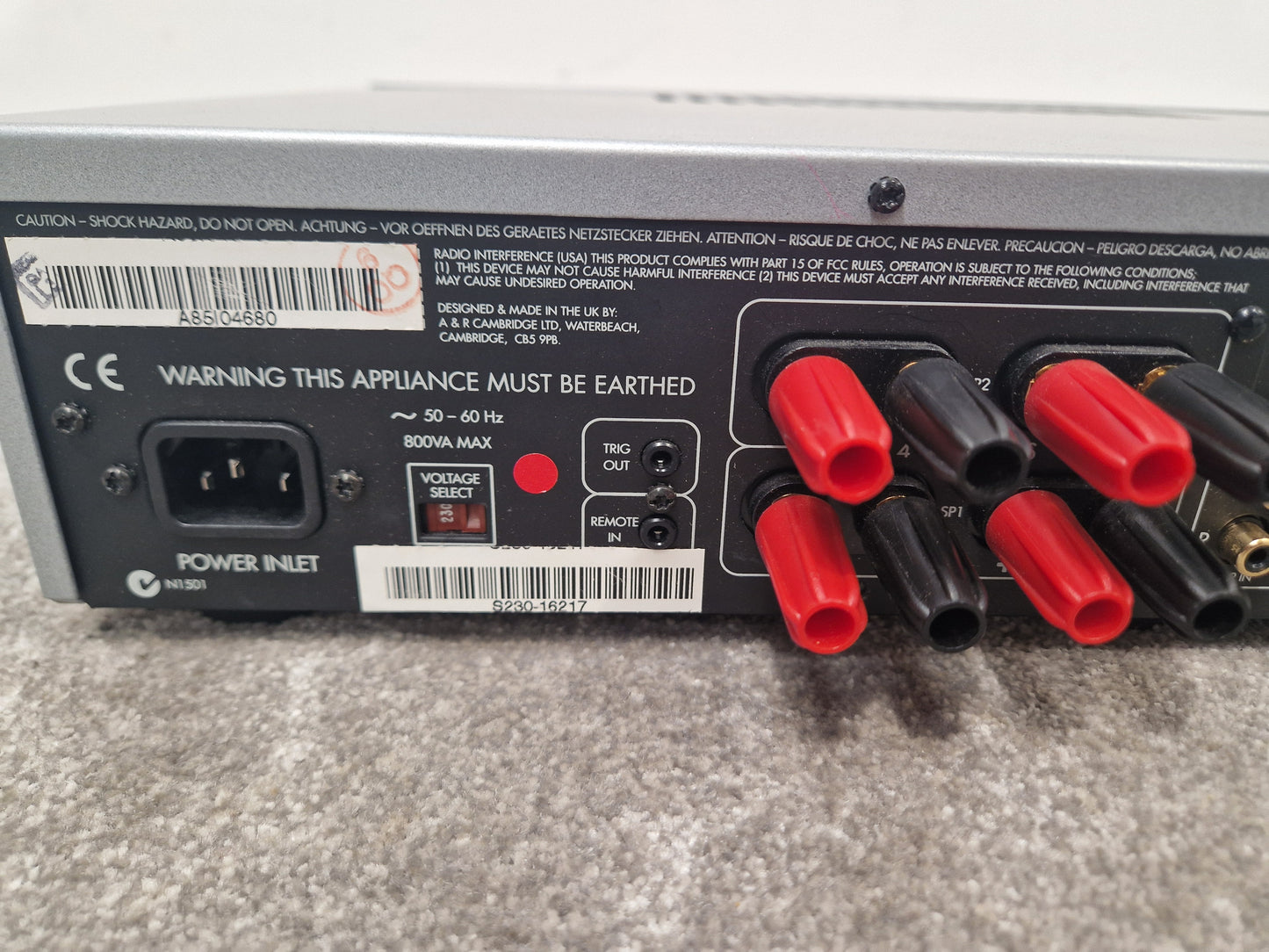 Arcam A85 Integrated Amplifier – Excellent w/ Original Box