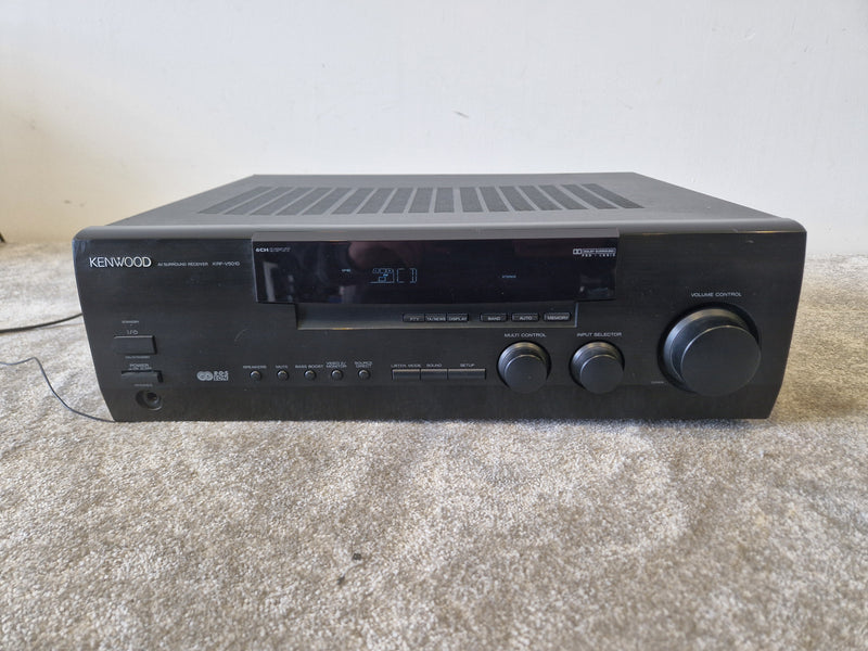 Kenwood KRF-V510 AV Receiver - Dolby Pro Logic, Multiple Inputs, 100W Per Channel - Fair - image 1