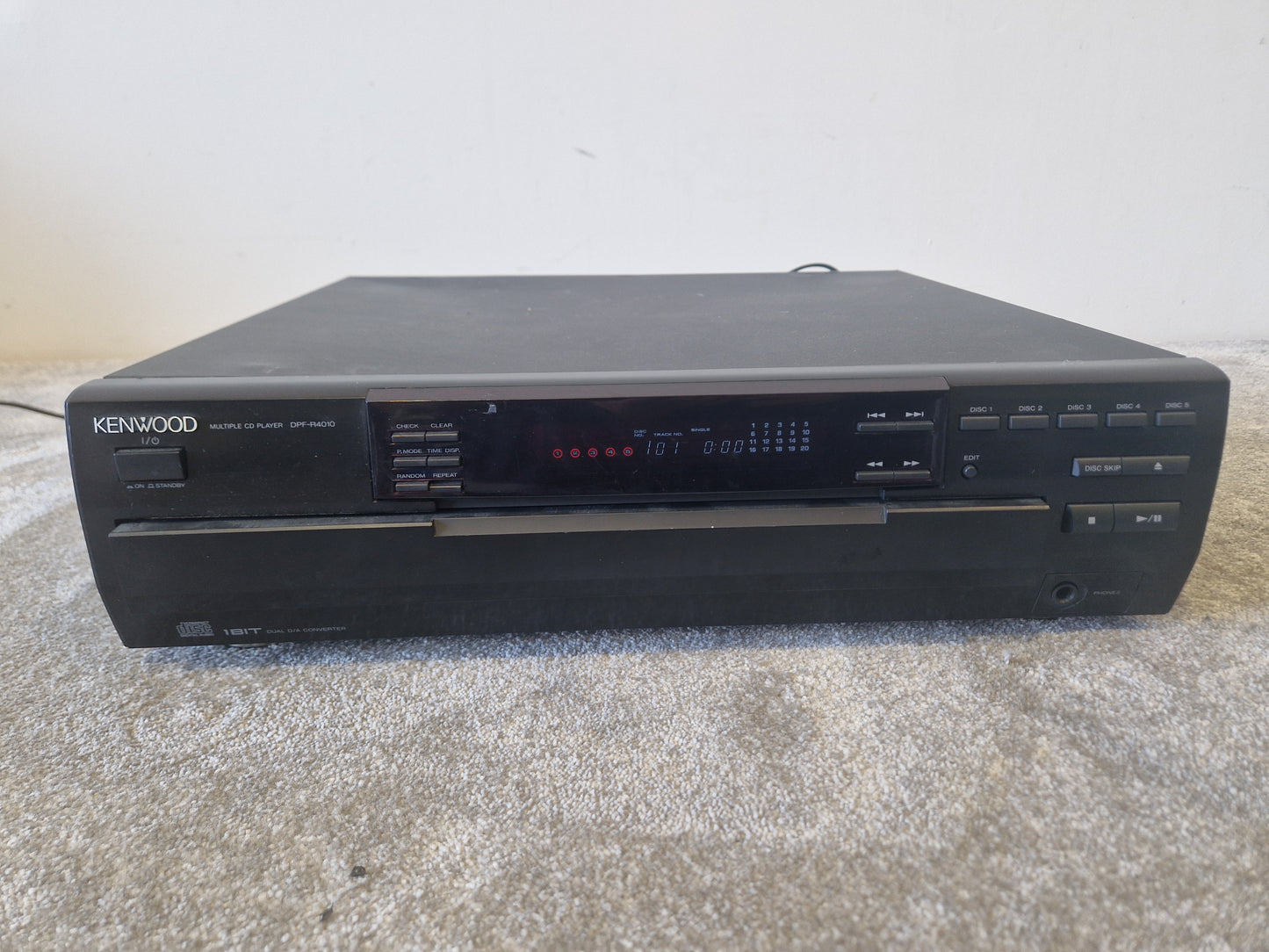 Kenwood DPF-4010 CD Player (Spares or Repairs)