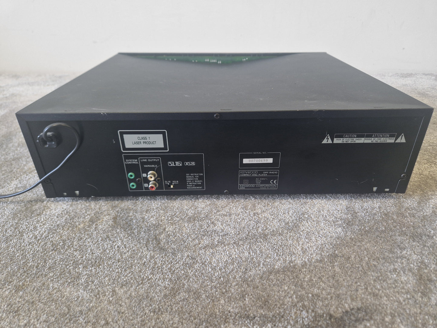 Kenwood DPF-4010 CD Player (Spares or Repairs)
