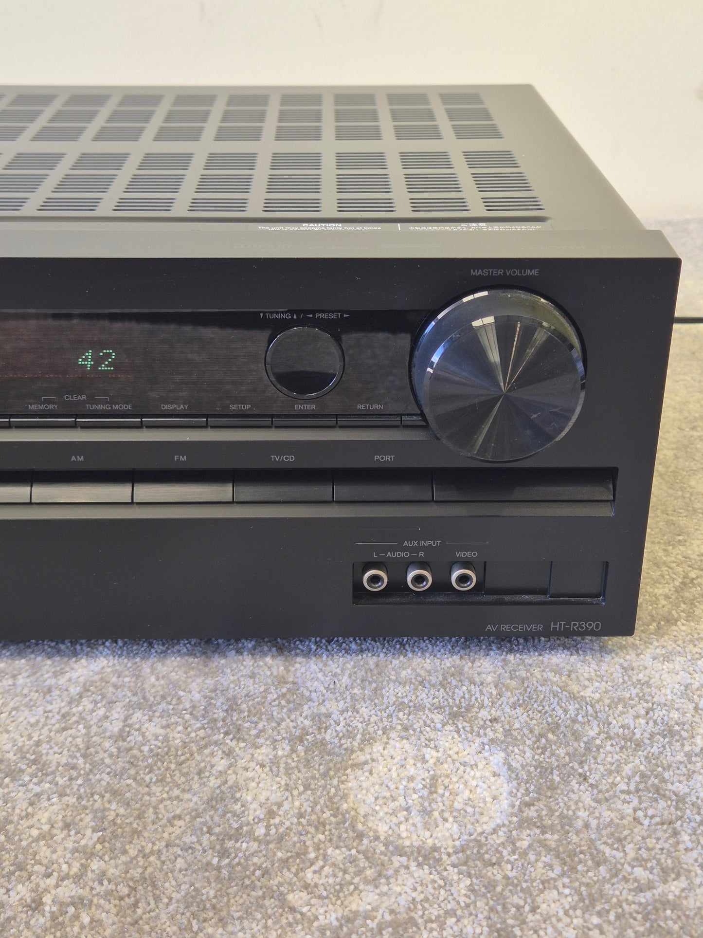 Onkyo HT-R390 5.1 AV Receiver - HDMI, Dolby TrueHD, DTS-HD - Excellent Condition