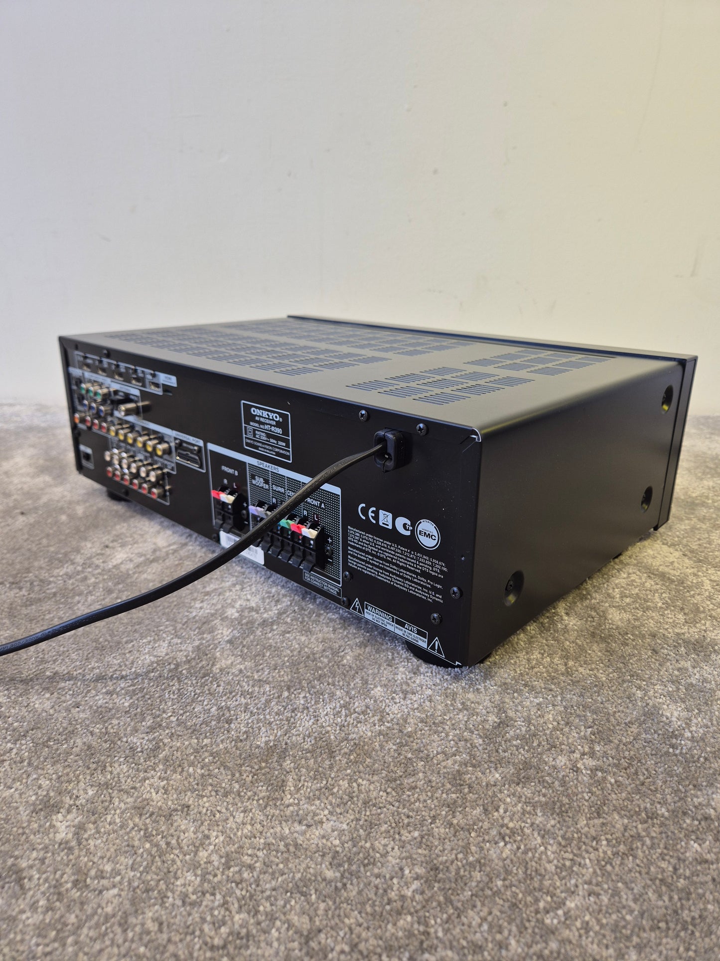 Onkyo HT-R390 5.1 AV Receiver - HDMI, Dolby TrueHD, DTS-HD - Excellent Condition