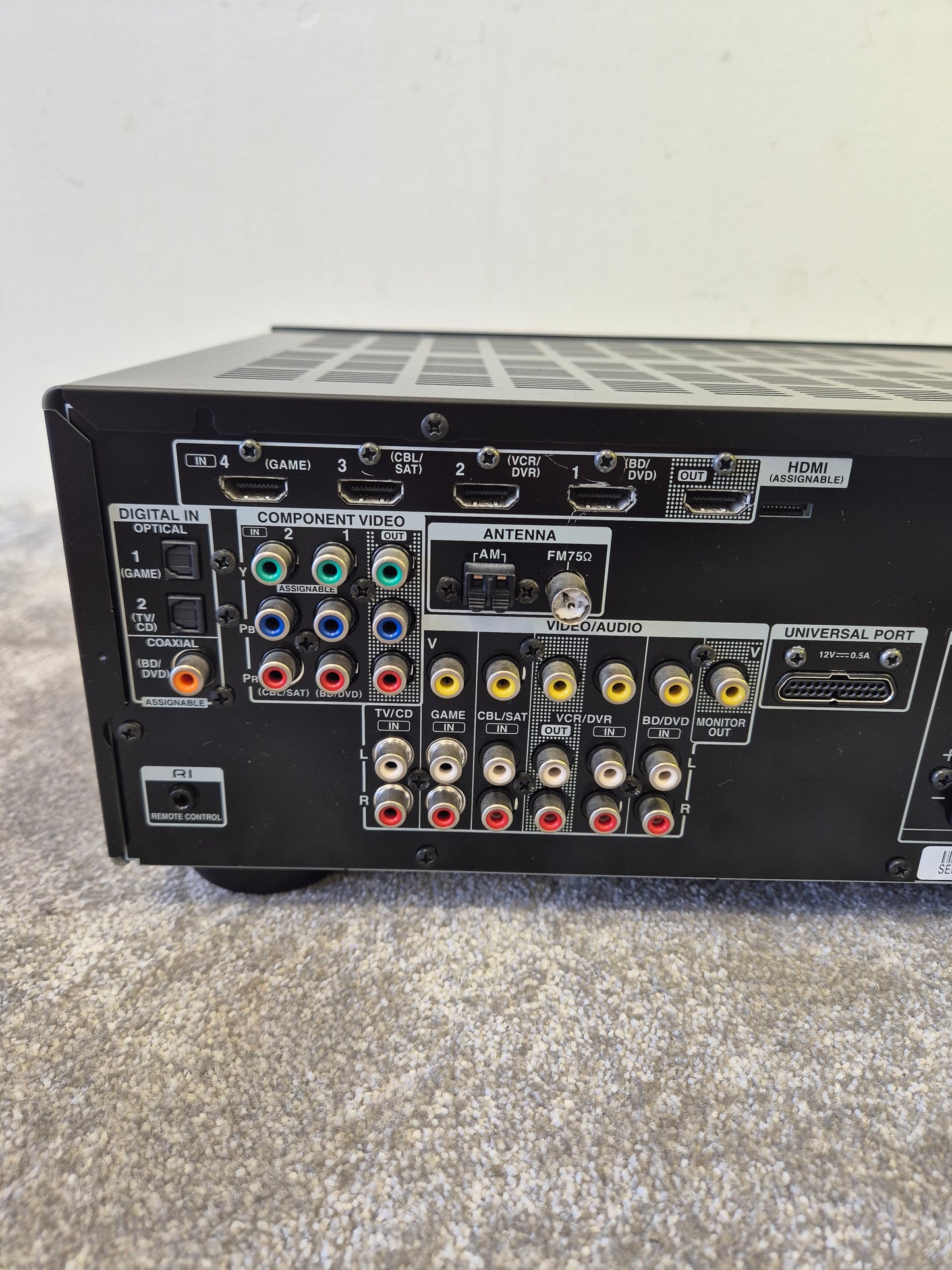Onkyo HT-R390 5.1 AV Receiver - HDMI, Dolby TrueHD, DTS-HD - Excellent Condition