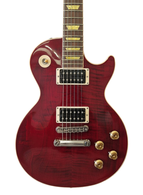 Gibson Les Paul Classic Plus 2005 – Translucent Red Finish, 60s Slim Neck - Very good w/ Hard Case