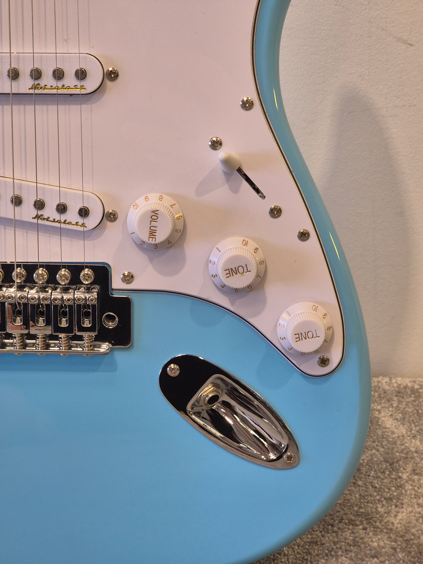 Stratocaster Style Electric Guitar in Sky Blue - Excellent