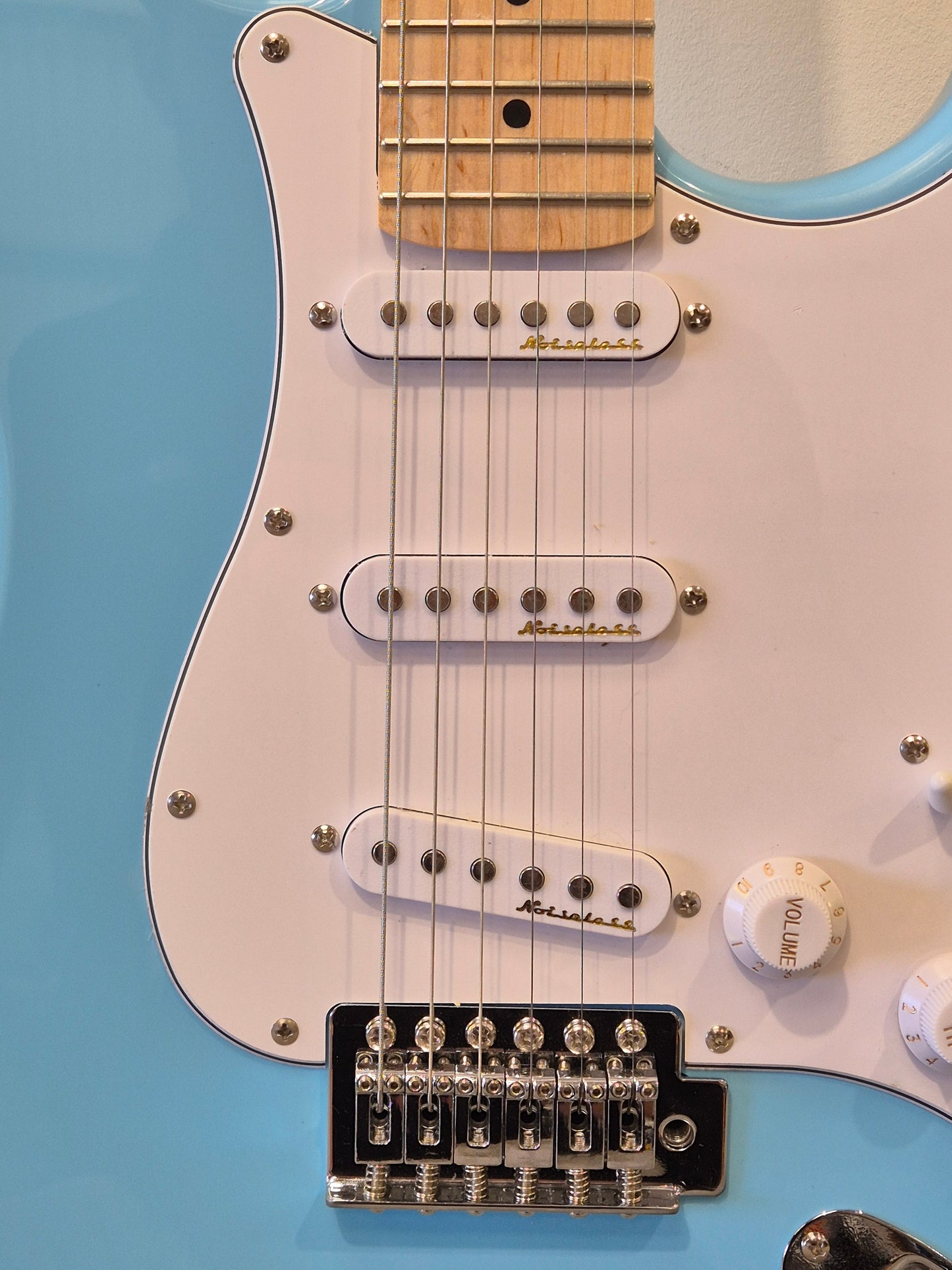 Stratocaster Style Electric Guitar in Sky Blue - Excellent