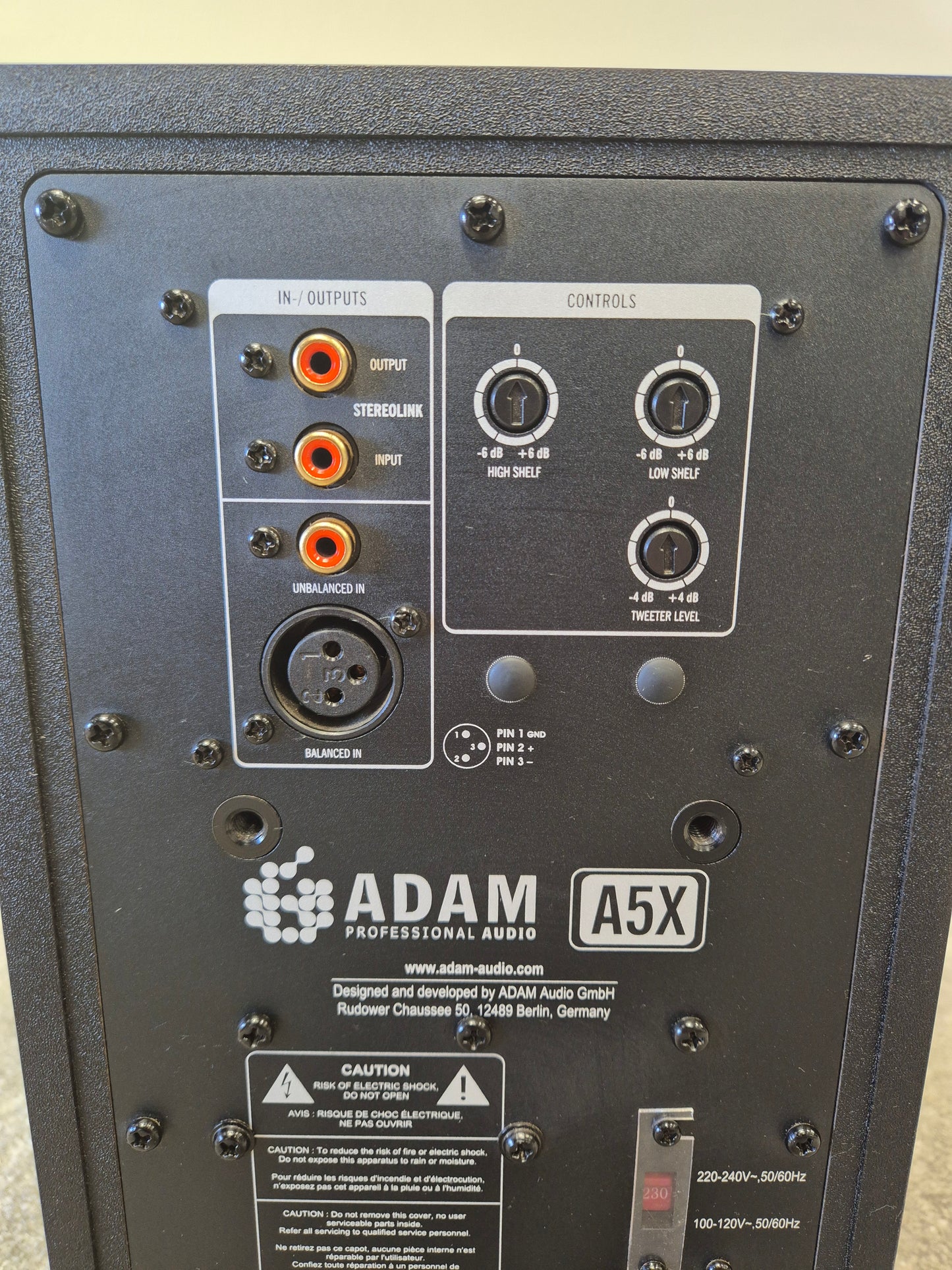 ADAM A5X Studio Monitor (Single) - Excellent w/ Original Box