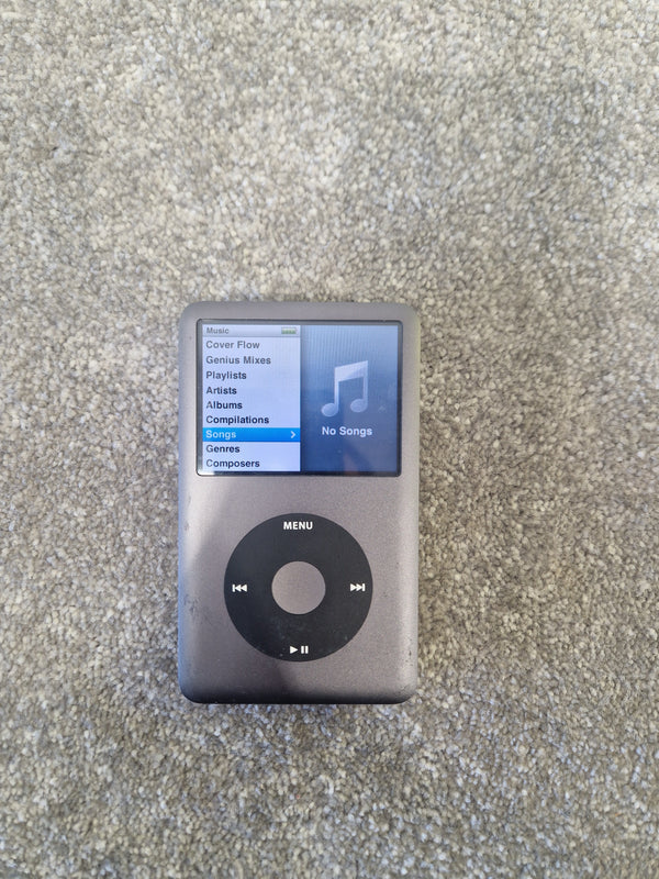 Apple iPod Classic 6th Generation 160GB MP3 Player - Click Wheel - Very Good