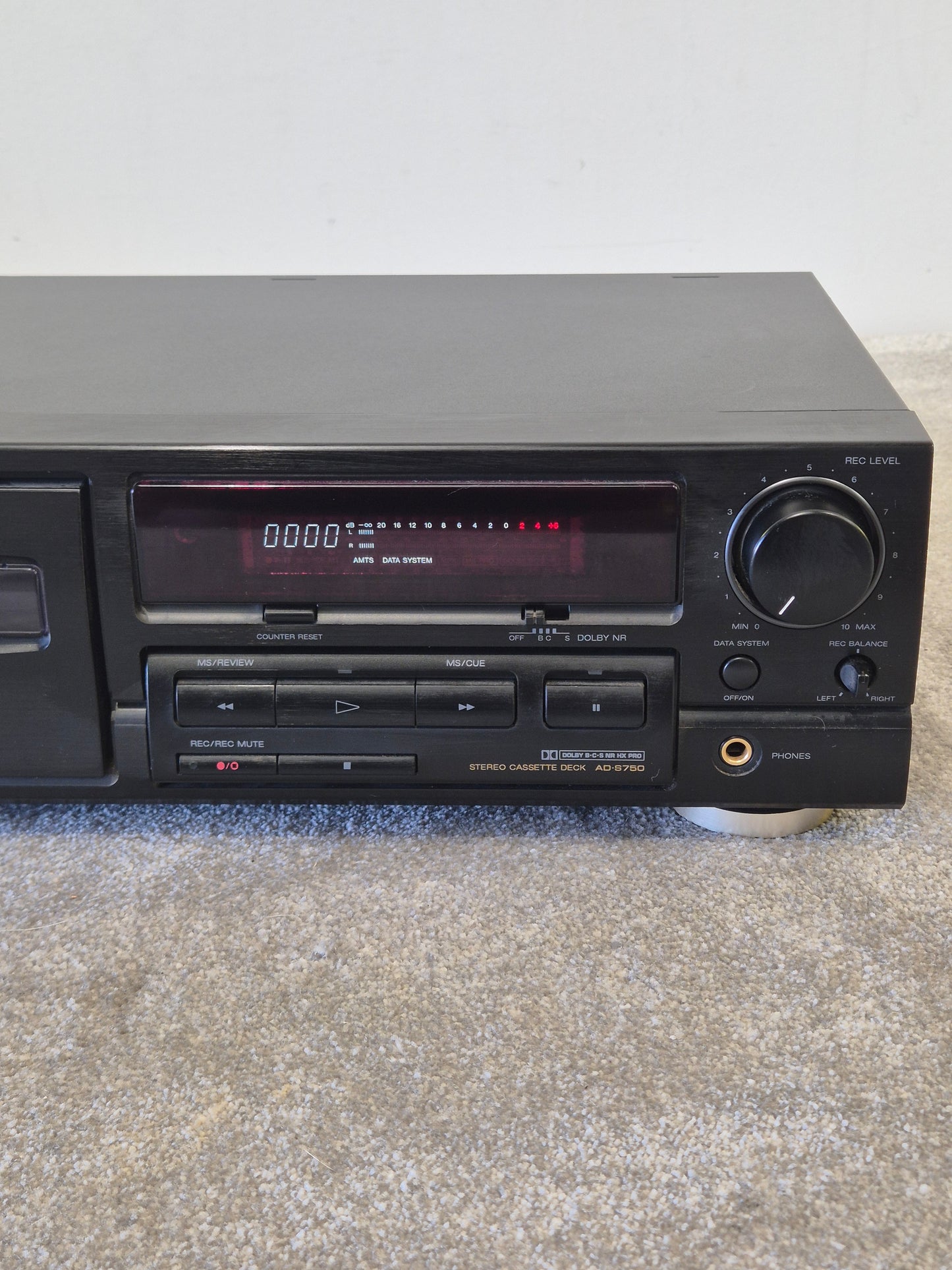 Aiwa AD-S750 - Stereo Cassette Deck (Spares or Repairs)
