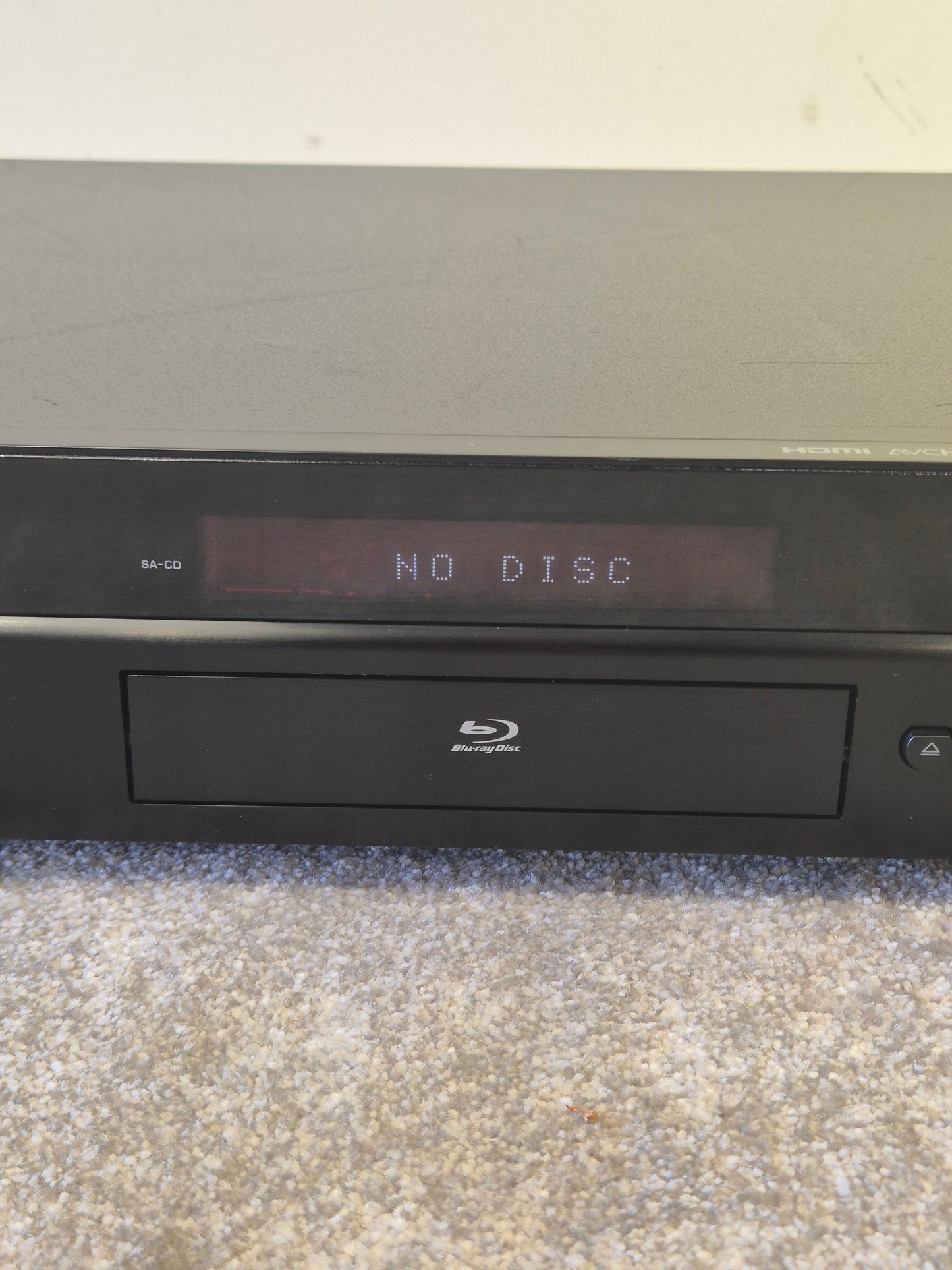 Yamaha BD-S1067 Blu-Ray Player – Full HD 1080p, HDMI (Spares or Repair)