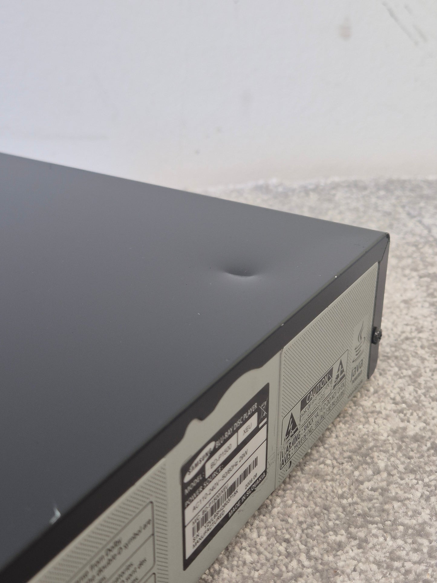Samsung BD-P1500 Blu-Ray Player – Full HD 1080p - Very Good