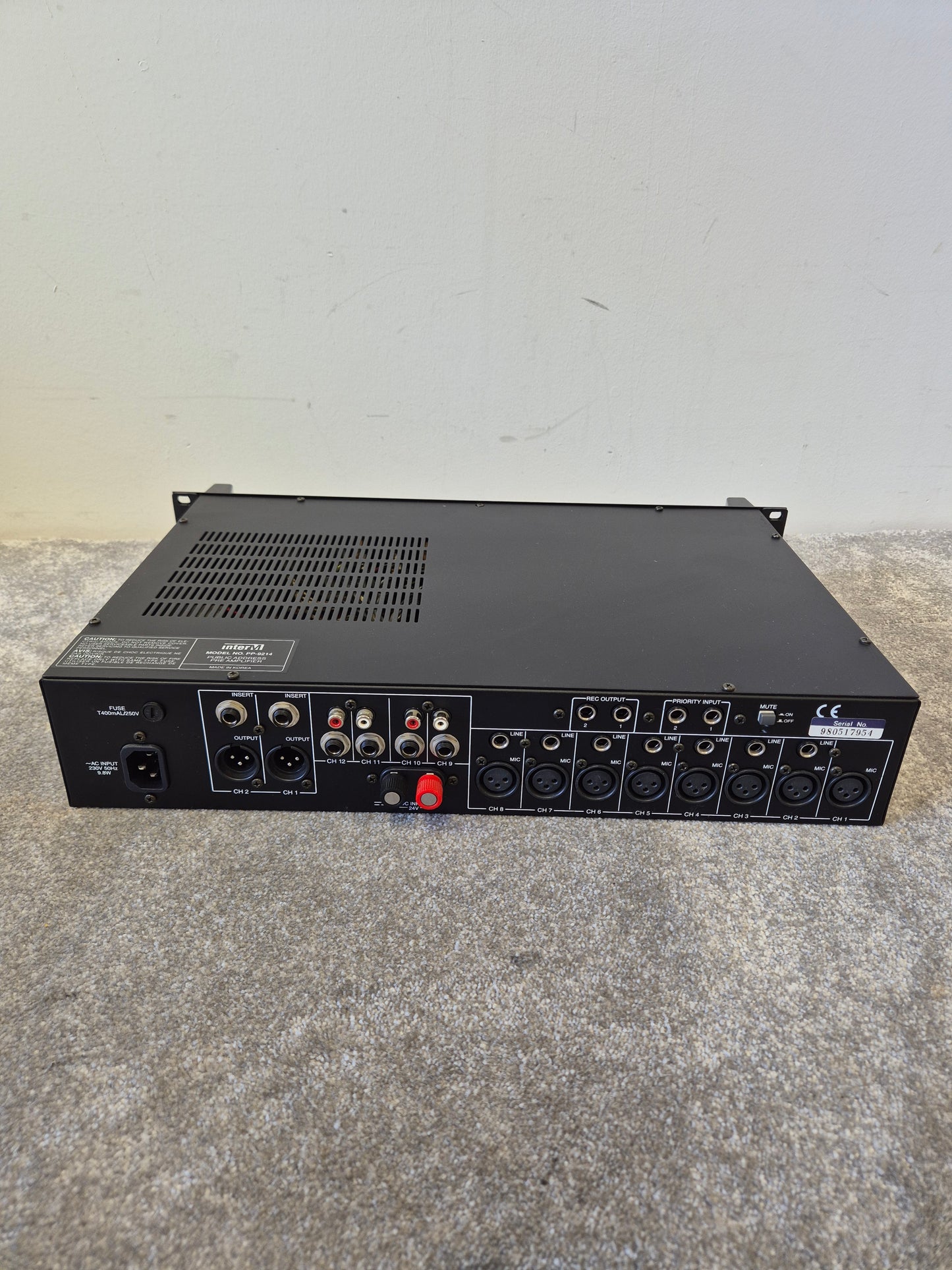 Inter-M PP-9214 - PA Pre Amplifier - Good