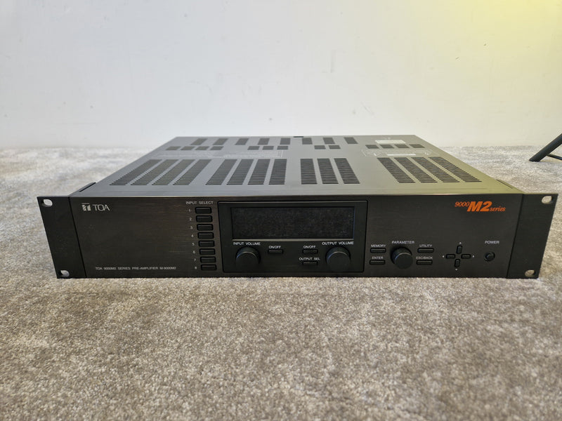 TOA 9000M2 Series - Digital Matrix Mixer/Amplifier - Excellent - image 2