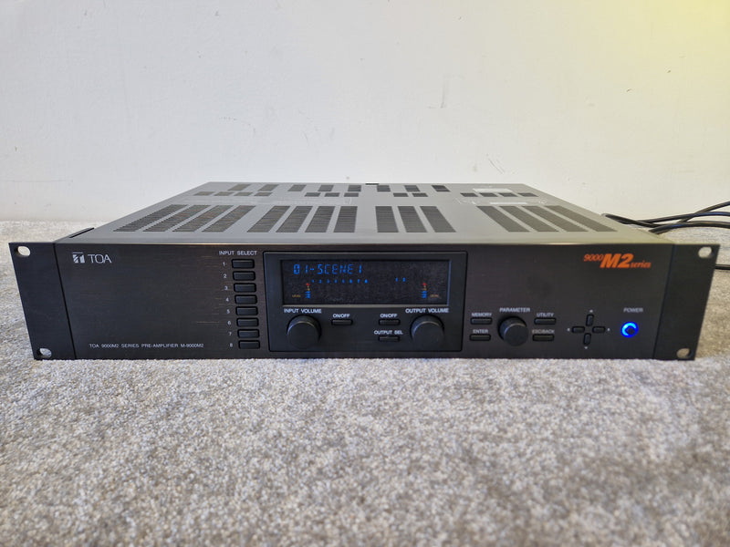 TOA 9000M2 Series - Digital Matrix Mixer/Amplifier - Excellent - image 3