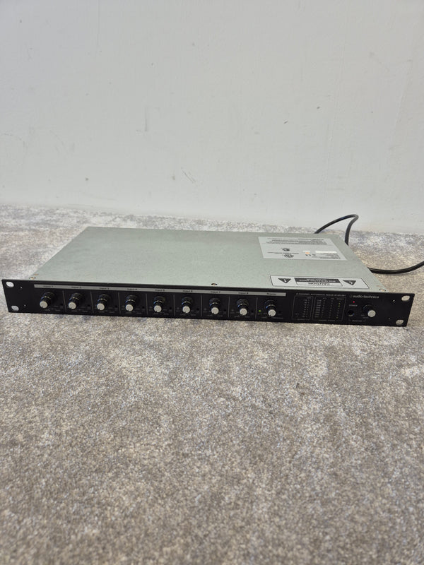 Audio-Technica AT-MX381 - 8 Channel Mixer - Very Good