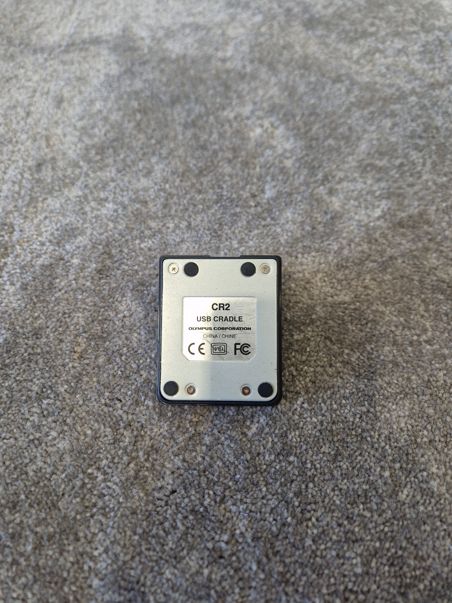 Olympus CR-15 USB Docking Cradle – Charging & Data Transfer for DS Series Recorders - Very Good