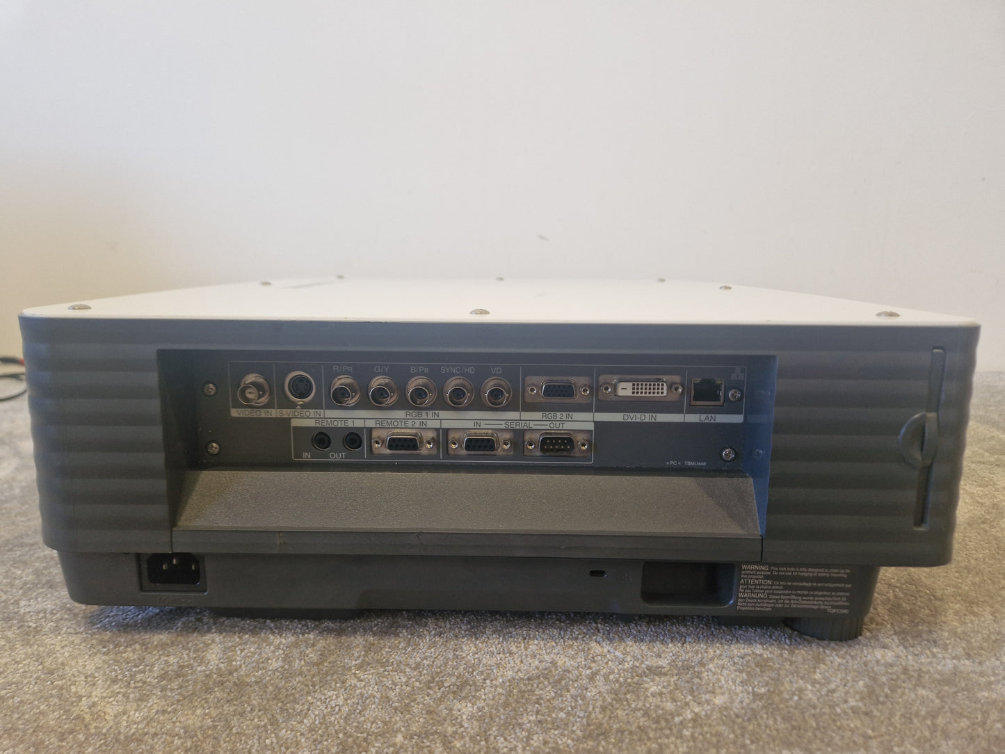 Panasonic PT-D5600E DLP Projector - 5000 Lumens-XGA Resolution - Good