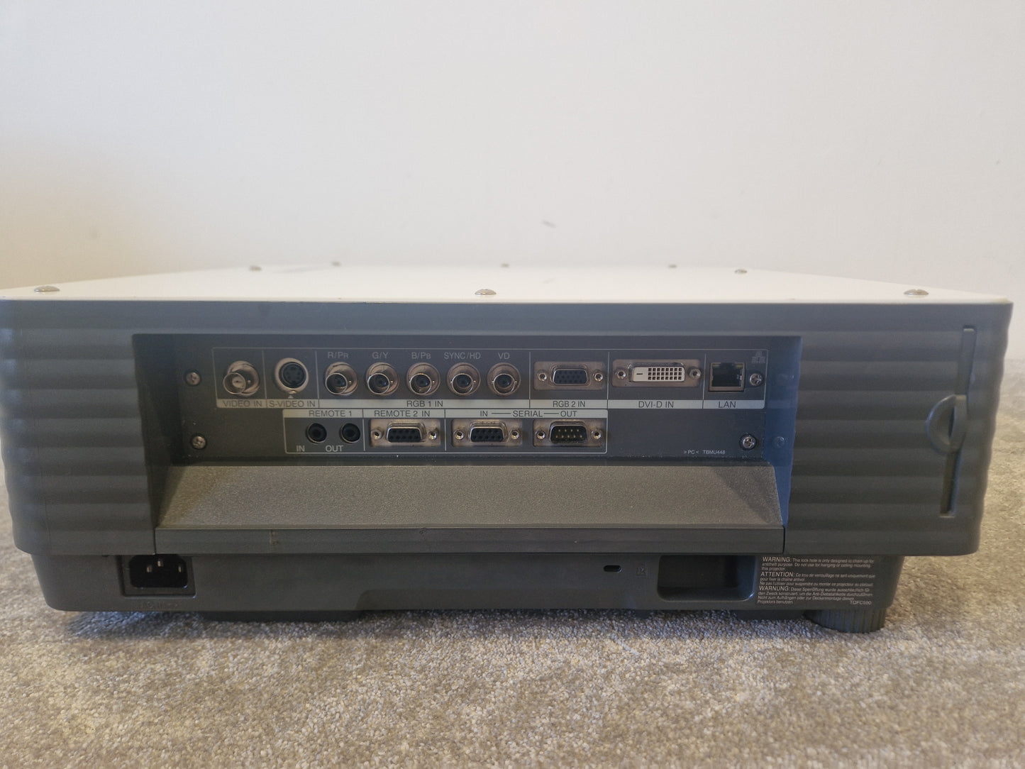 Panasonic PT-D5600E DLP Projector - 5000 Lumens-XGA Resolution - Good