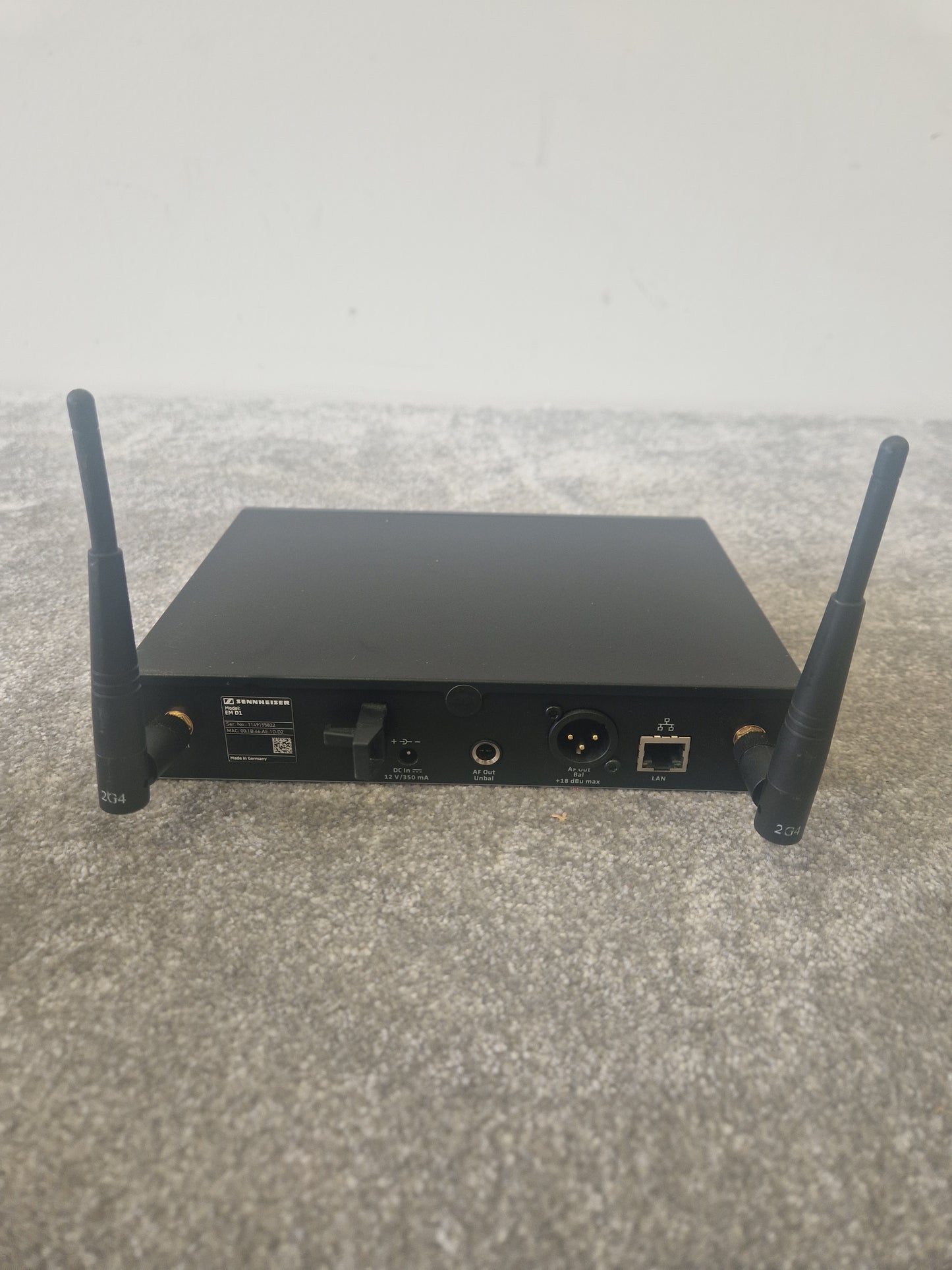 Sennheiser EM D1 Digital Wireless System - Built in DSP - Very Good
