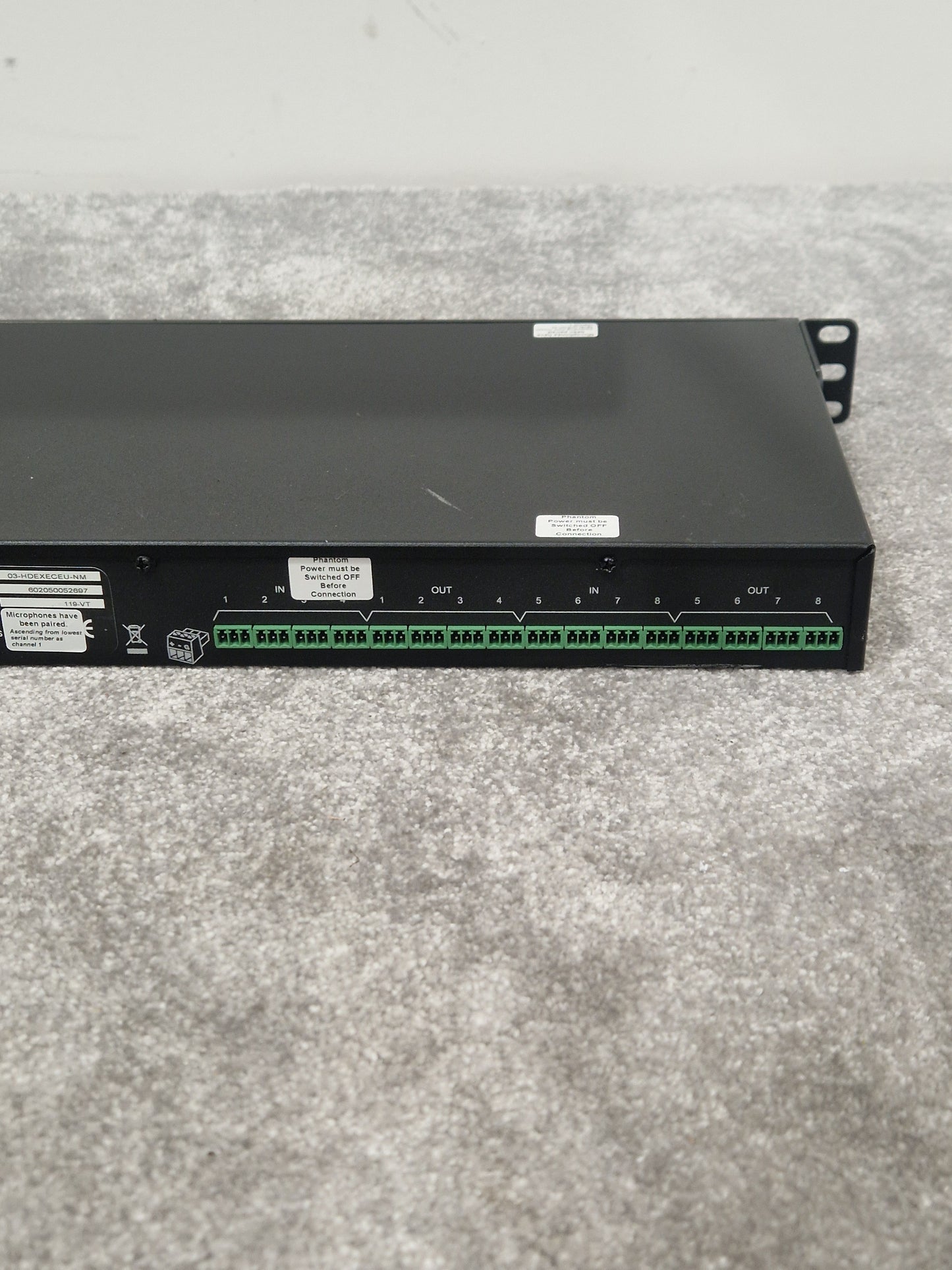 Revolabs Executive HD 8-Channel Wireless Receiver – Model 03-HDEXECEU-NM - Very Good