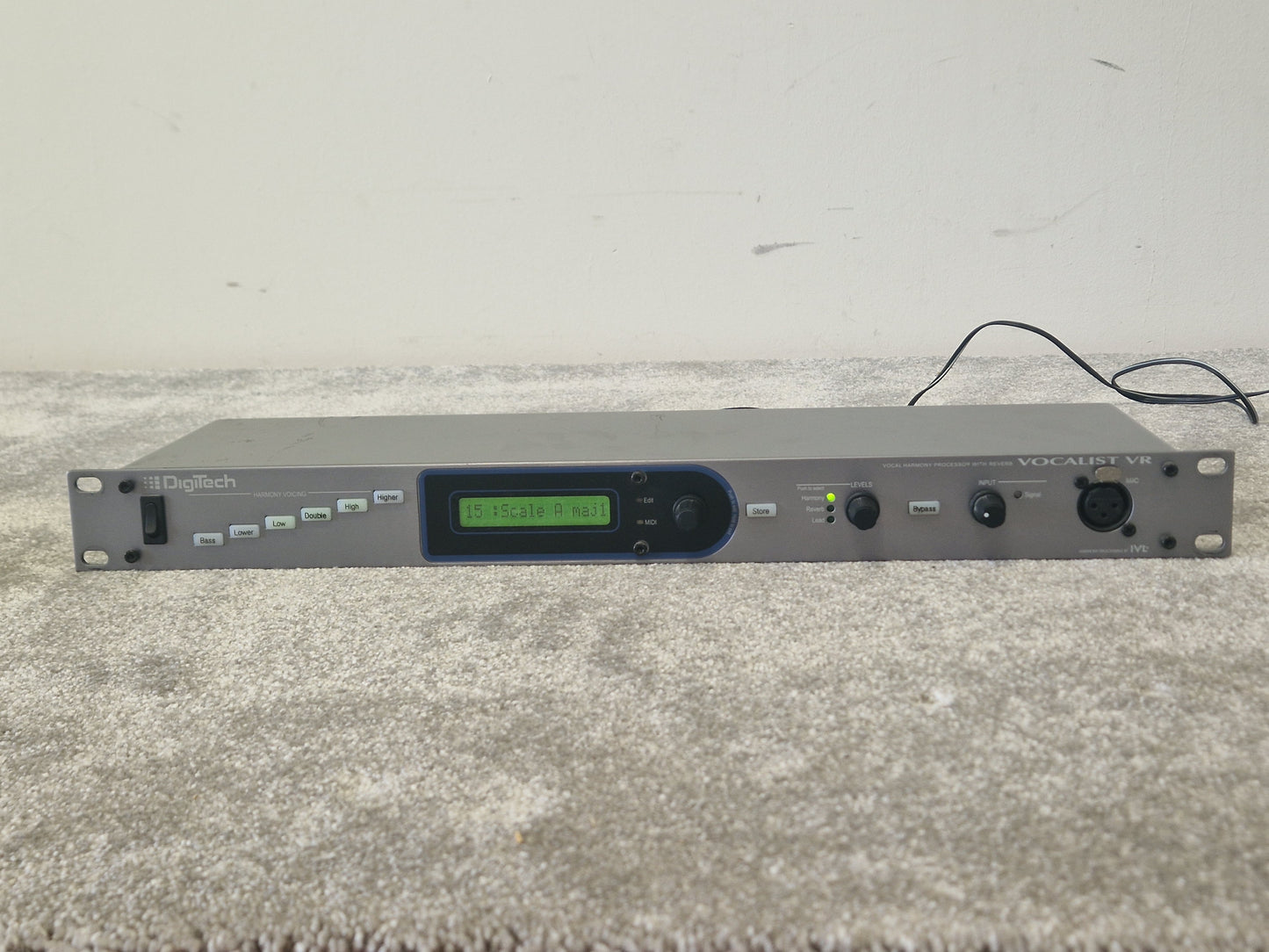 Digitech Vocalist VR Harmony Processor w/ FS3X Footswitch - Very Good