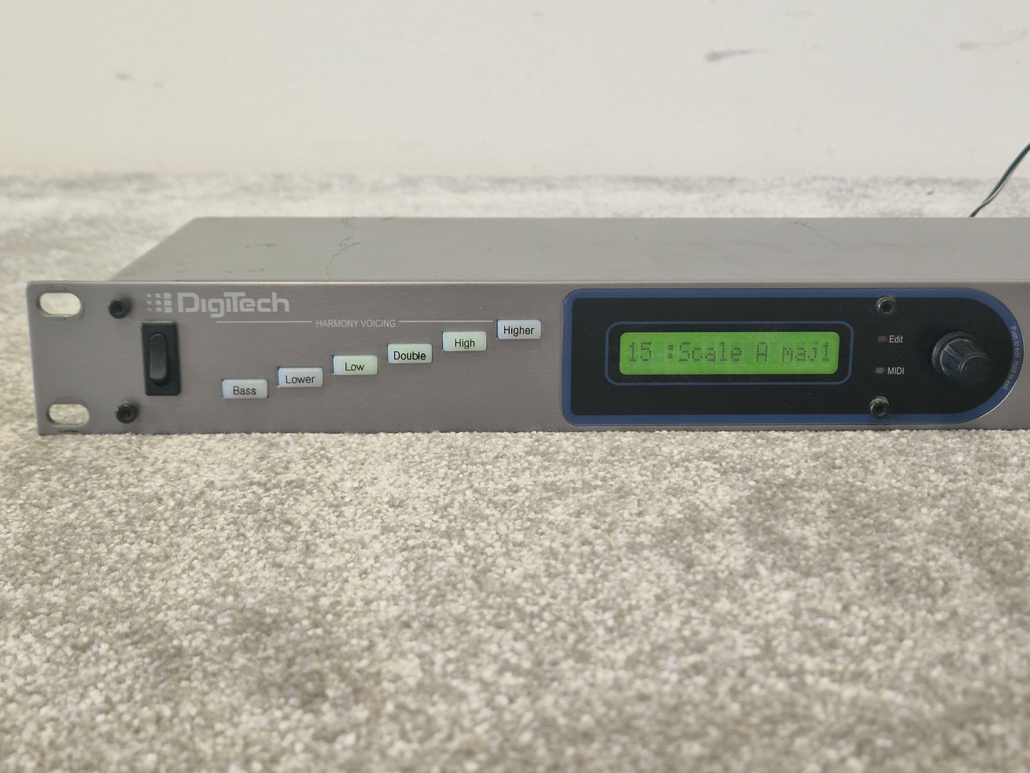 Digitech Vocalist VR Harmony Processor w/ FS3X Footswitch - Very Good