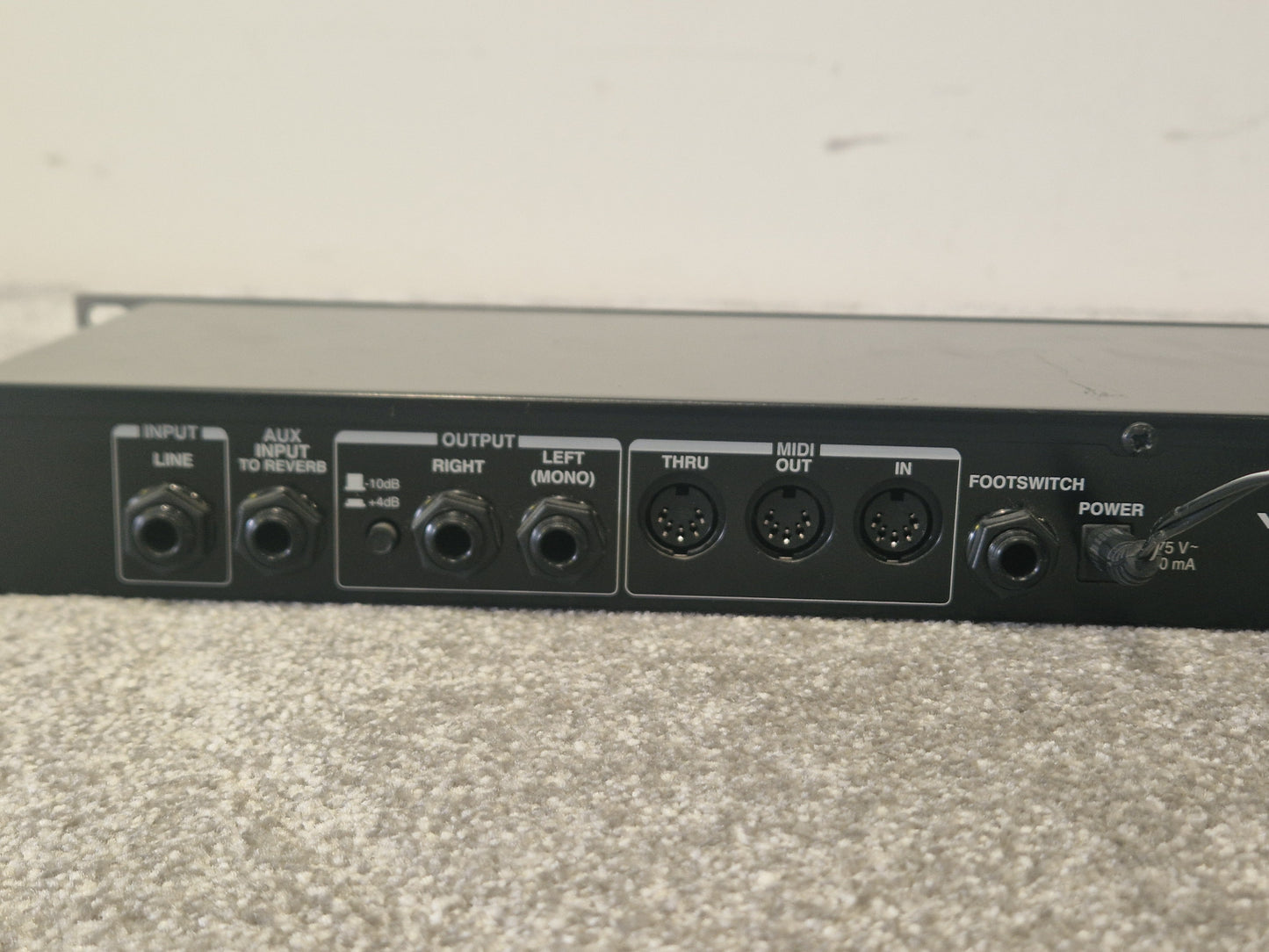 Digitech Vocalist VR Harmony Processor w/ FS3X Footswitch - Very Good