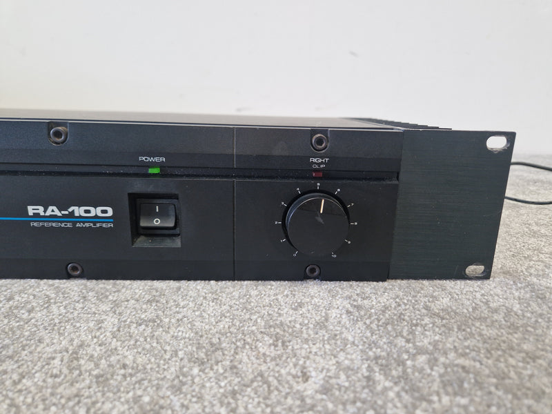 Alesis RA-100 Reference Amplifier - 100W Stereo Rackmount Amp - Good - image 3