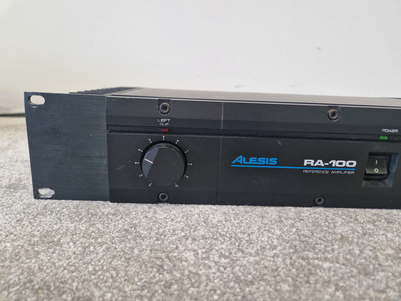 Alesis RA-100 Reference Amplifier - 100W Stereo Rackmount Amp - Good - image 7
