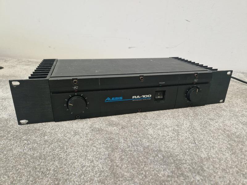 Alesis RA-100 Reference Amplifier - 100W Stereo Rackmount Amp - Good - image 6