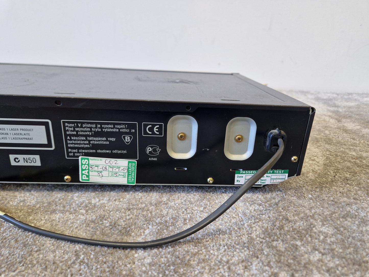 Sony MDS-JE330 MiniDisc Player – Portable Digital Audio Recorder w/ Remote Control - Spares or Repair