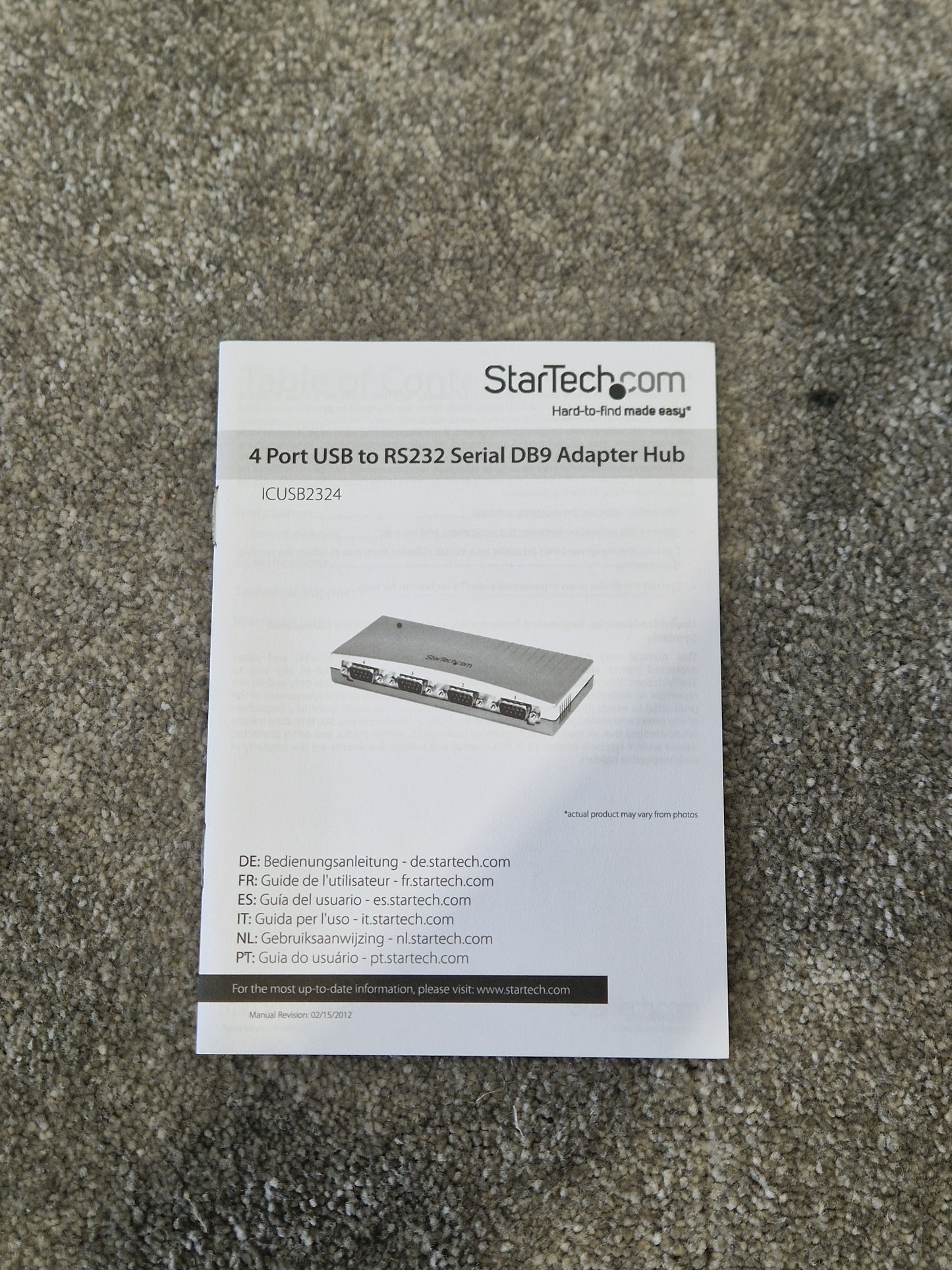 StarTech 4-Port USB 3.0 Hub – SuperSpeed 5Gbps, Plug & Play - New In Box