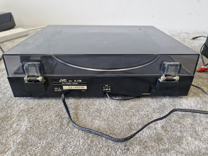 JVC Hi-Fi Amplifier, Double Cassette Deck, Turntable & SP-E1 Stereo Speakers - Vintage - Very Good - image 8
