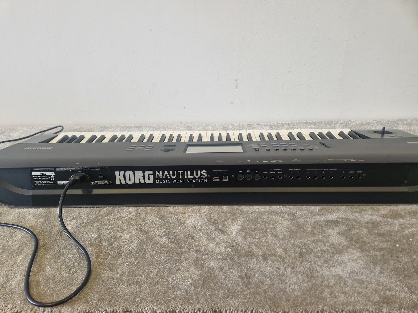 Korg NAUTILUS73 Workstation Synthesizer – 73-Key JP Black Edition - Excellent