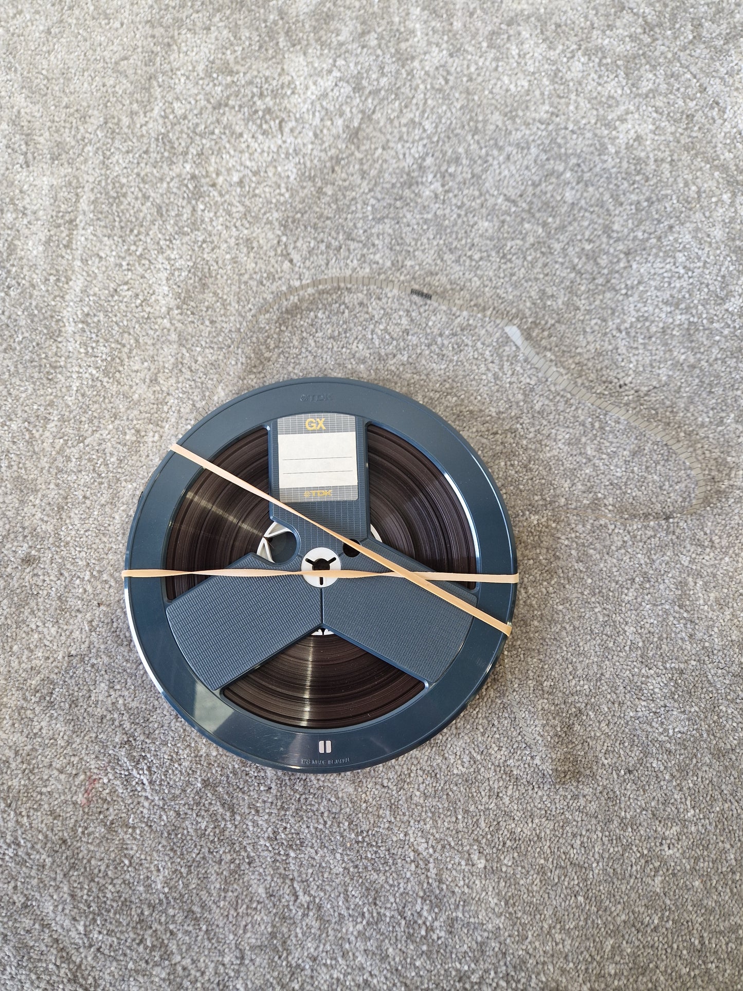 TDK GX35-90B Reel-to-Reel Tape – 1800ft ¼″ High Output Recording Tape - Good
