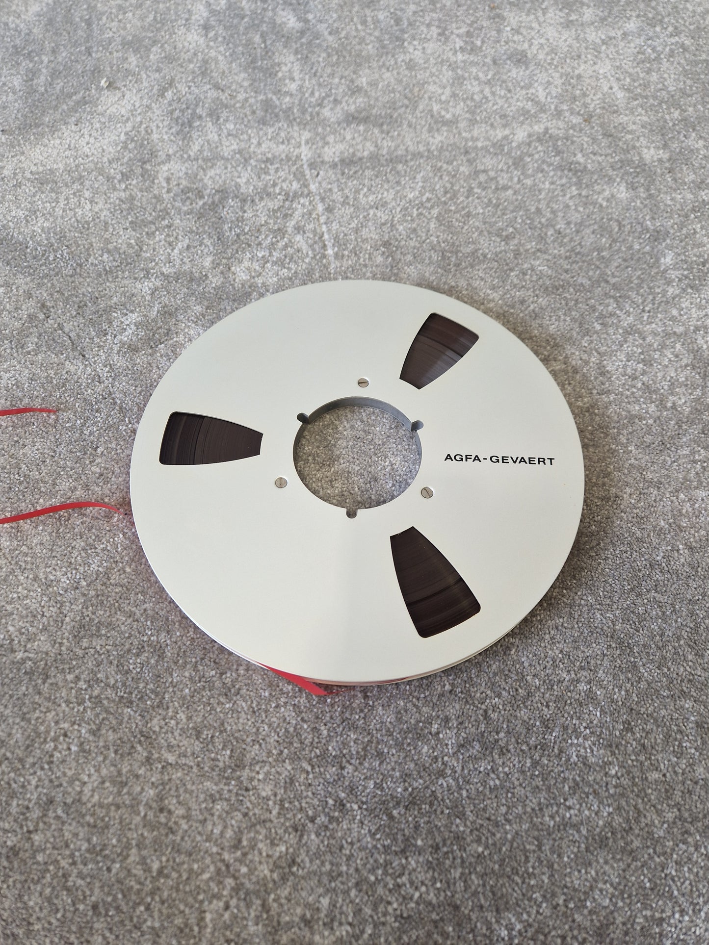 AGFA PE36 HiFi Low Noise Reel-to-Reel Tape – ¼″ 4200ft on 10.5″ Plastic Reel - Good