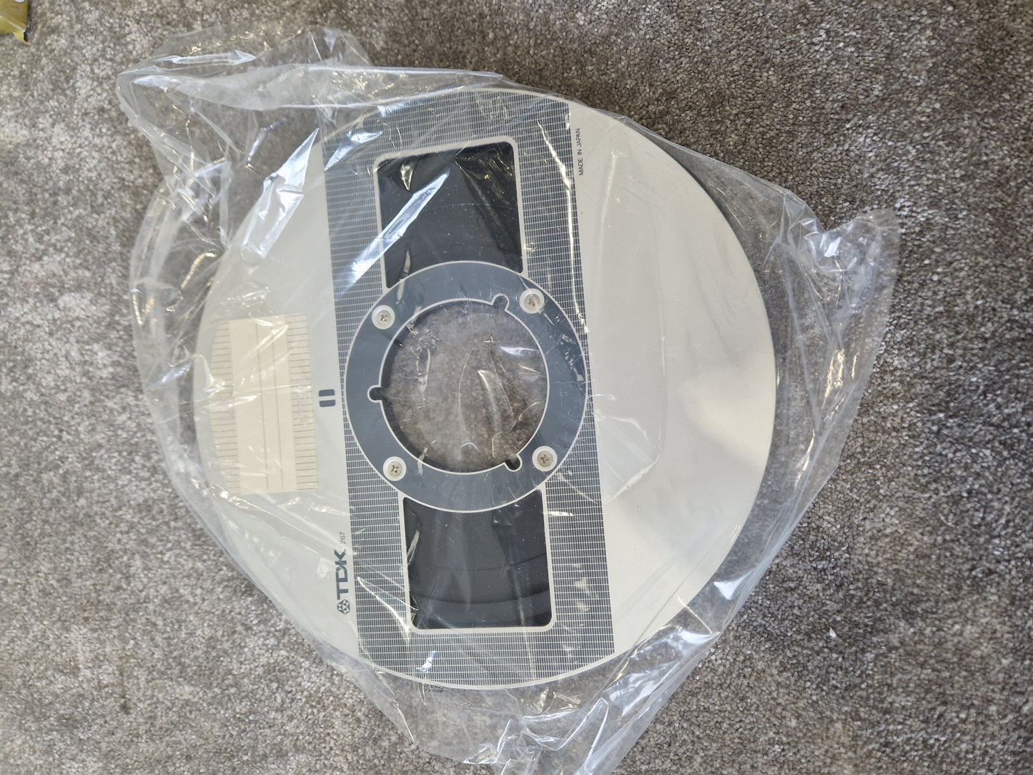 TDK LX 35/180BM Reel-to-Reel Tape – ¼″ x 3600ft, Back-Coated High Output - Good
