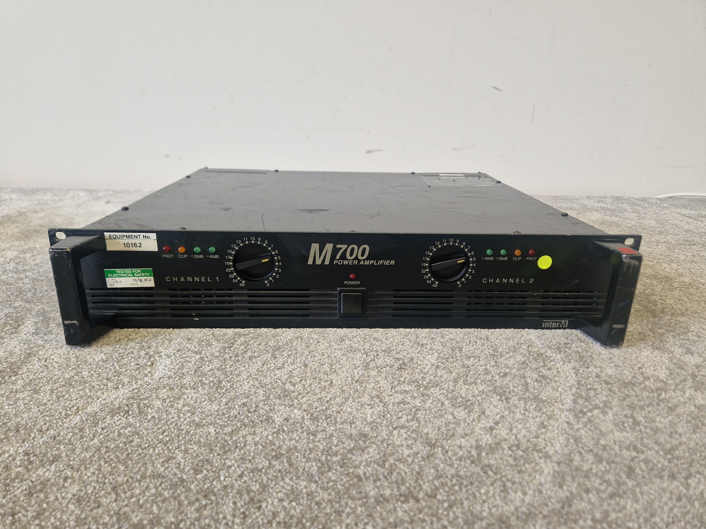 InterM M-700 Dual Channel Power Amplifier – 220W/Channel - Good