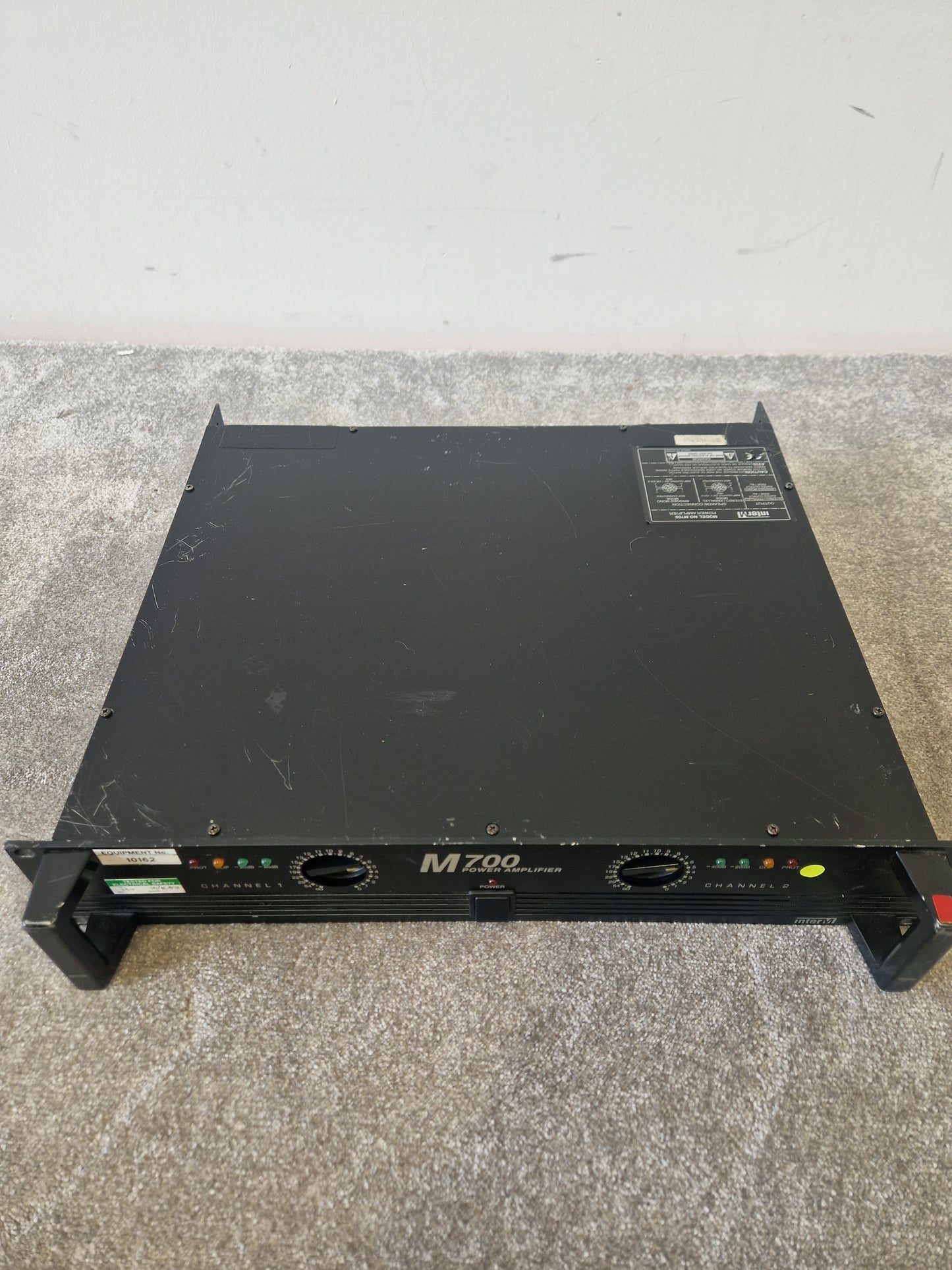 InterM M-700 Dual Channel Power Amplifier – 220W/Channel - Good