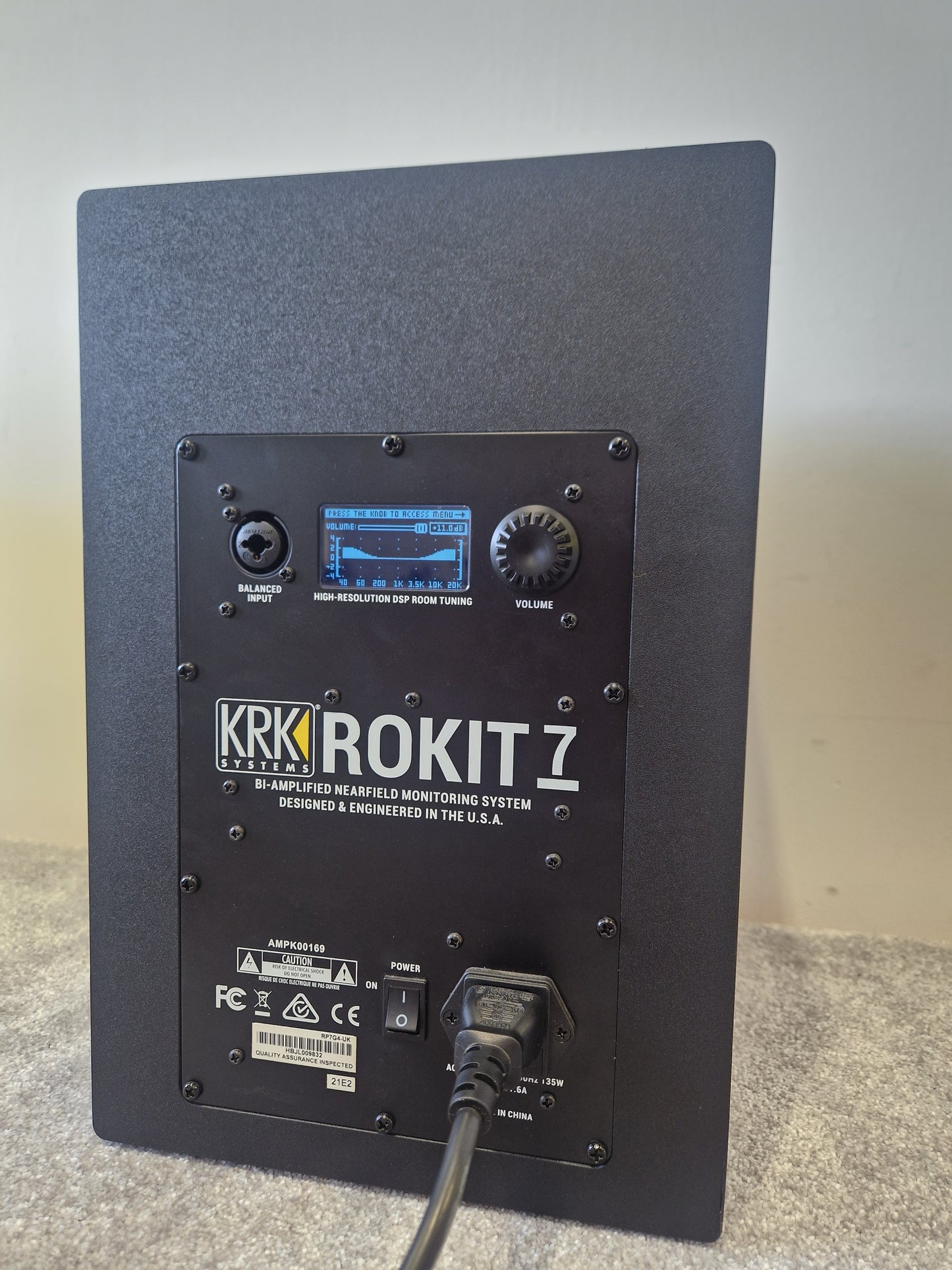 KRK Rokit 7 G4 Studio Monitor – Kevlar Drivers & DSP Room Tuning - Excellent