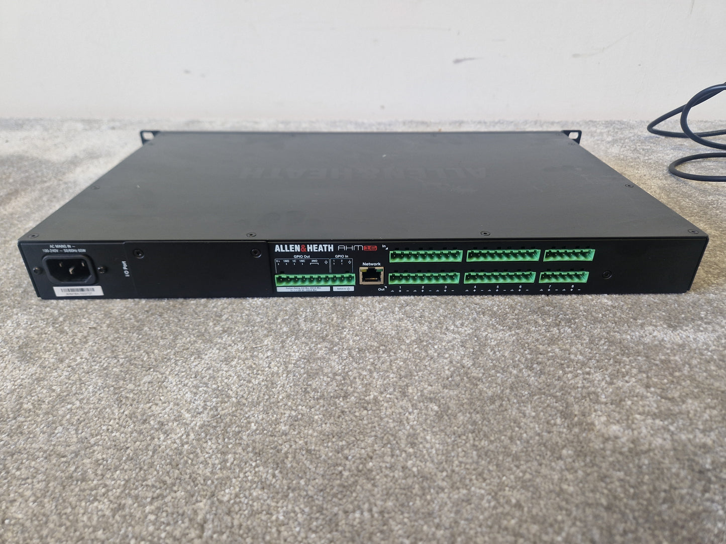 Allen & Heath AHM-16 Matrix Processor – 16-In/16-Out – Very Good
