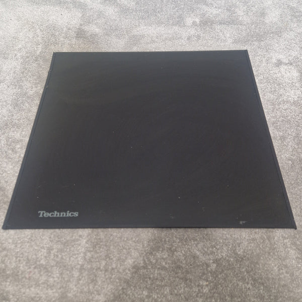 Technics Glass Cover For Technics Cabinet-OEM Fit & Tinted Finish - Good